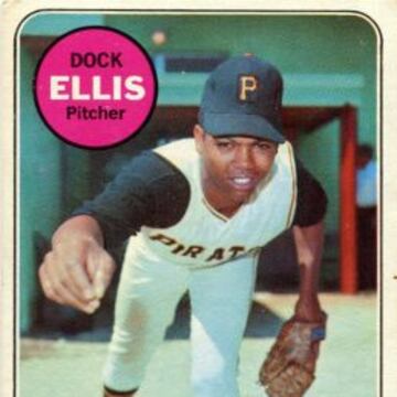 Cromo del año de novato de Dock Ellis.