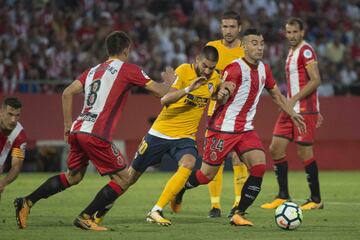 Carrasco con el balón. 