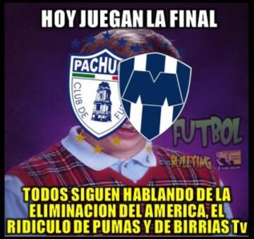 Pachuca se llevó la final de ida, pero Rayados se llevó los memes
