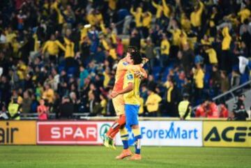 Willian José marca el empate.