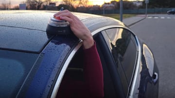 Luz de emergencia V16 para el coche en Amazon