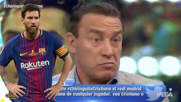 Buyo incendia al barcelonismo: "Messi es la gran mentira..."