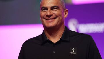 DOHA, QATAR - NOVEMBER 19: Former Colombia international goalkeeper Faryd Mondragon attends the Technical Study Group Press Conference at  on November 19, 2022 in Doha, Qatar. (Photo by Maja Hitij - FIFA/FIFA via Getty Images)