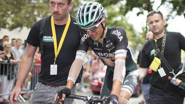 Majka abandona el Tour y el Bora se queda sin sus dos líderes