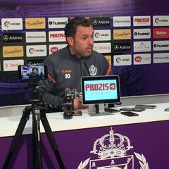 Sergio González: "Del Numancia ahora mismo me preocupa todo"