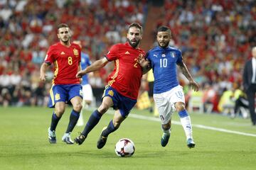 Carvajal and Insigne.