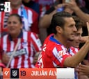 Julián Alvarez marca el mejor gol de falta de toda la temporada: van a alucinar