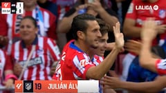 Julián Alvarez marca el mejor gol de falta de toda la temporada: van a alucinar