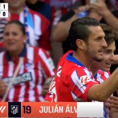 Julián Alvarez marca el mejor gol de falta de toda la temporada: van a alucinar