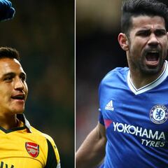 Alexis Sánchez y su particular batalla de influencia con Diego Costa