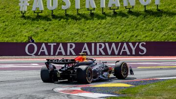 Spielberg (Austria), 30/06/2024.- Red Bull Racing driver Sergio Perez of Mexico in action during the Formula One Austrian Grand Prix, in Spielberg, Austria, 30 June 2024. (Fórmula Uno) EFE/EPA/MARTIN DIVISEK