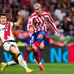 1x1 del Atlético: Griezmann no es suficiente para superar al Rayo