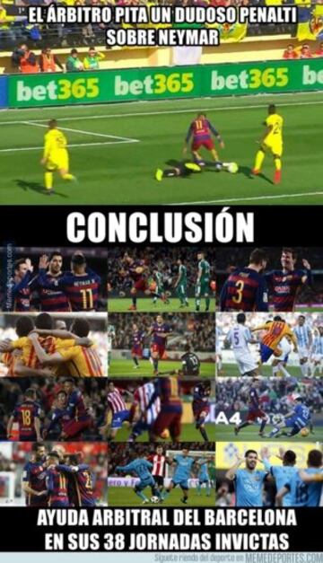 Los memes más divertidos del empate entre el Villarreal y el Barcelona