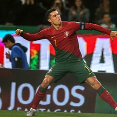 Cristiano Ronaldo suma 20 años consecutivos anotando con Portugal