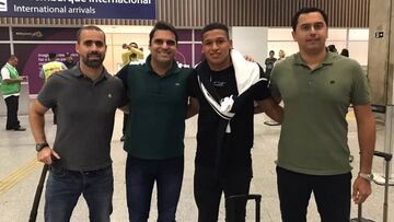 Fernando Pacheco ya está en Río para firmar con el Fluminense