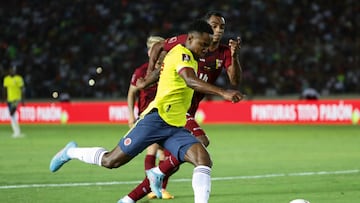Luis Sinisterra, extremo de la Selección Colombia