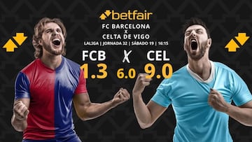 FC Barcelona vs. RC Celta de Vigo: horario, dónde ver, pronósticos y clasificación