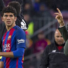 Alerta roja con Aleñá: De la Peña amenaza con llevárselo