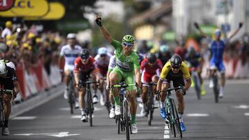 Marcel Kittel vence en la 11º etapa del Tour de Francia 2017.
