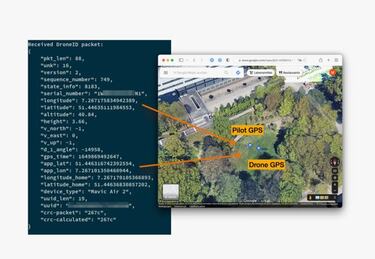 Un hacker puede geolocalizarte a través de la señal de tu dron