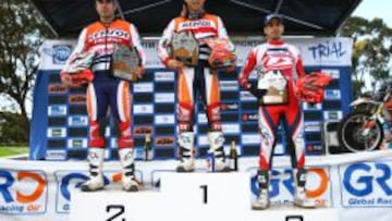 Fujinami, en lo más alto del podio de Australia.