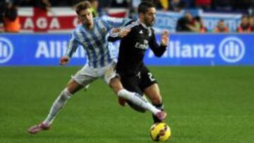 Isco fue el jugador del Málaga-Real Madrid que más balones recuperó.
