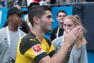 Smart player - Borussia Dortmund's Christian Pulisic