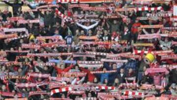 <b>INCONDICIONAL. </b>La afición también irá masivamente a Anoeta.