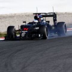 Alonso dió 118 vueltas y es séptimo en su último ensayo