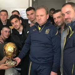 Un Balón de Oro ucraniano lucha por su país en la guerra