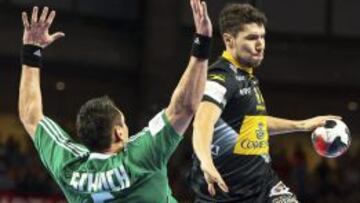 El Alex Dujsebaev hizo su mejor partido en lo que va de Europeo y marcó el tanto de tranquilidad.