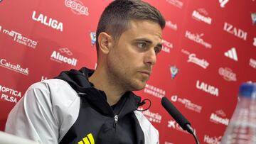 Lisci ha comparecido esta mañana ante los medios de comunicación ante de medirse al Leganés.