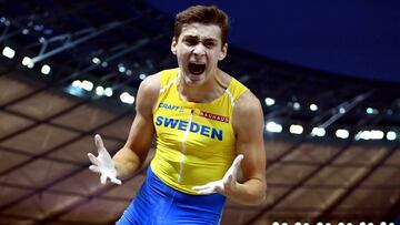 Asombroso Duplantis: oro y 6,05 en pértiga con sólo 18 años