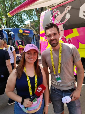 Tatiana Rodríguez y Tom Dumoulin