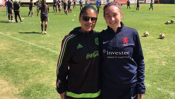 La futbolista del Arsenal de Inglaterra está buscando ganarse un lugar en la Selección Mexicana, ya es Subcampeona Su-17, y por ahora está concentrada con la Sub-20.