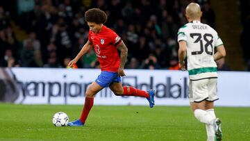 Axel Witsel, durante el partido contra el Celtic.