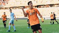 Jiménez, a 5 goles de meterse en la historia de los Wolves