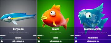 Estos son los distintos tipos de peces que podemos conseguir