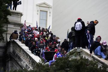 Los seguidores de Trump intentan tomar el Capitolio