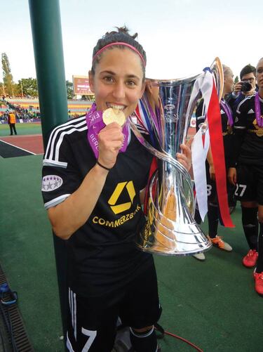 Vero Boquete: "Las futbolistas de EE UU generan más que los hombres; ésa es su fuerza"