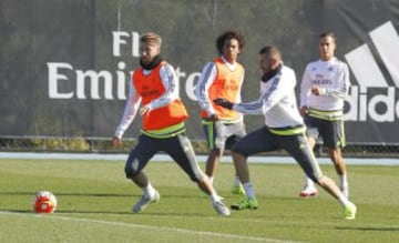 Benzema y Sergio Ramos.