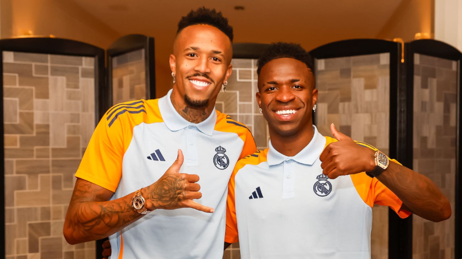 فينيسيوس وميليتاو ينضمان إلى تشكيلة ريال مدريد الكاملة في جولتهم الأمريكية استعدادًا لمواجهة برشلونة
