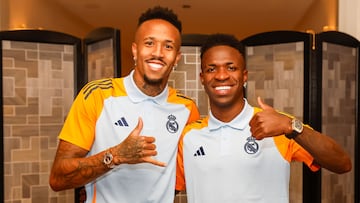Militao y Vinicius.