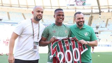 Jhon Arias, extremo colombiano de Fluminense