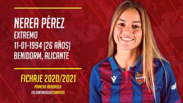 Nerea P&eacute;rez es nueva jugadora del Santa Teresa.