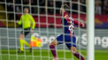 Barcelona gana con goles de Sergi Roberto ante el Almería