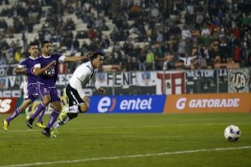 Colo Colo se impuso por 3-1 sobre Deportes Concepción en el Estadio Monumental.