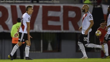 1x1 de River: De La Cruz marcó el camino del triunfo