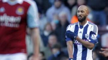 El pol&eacute;mico gesto de Anelka.