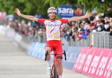 El ciclista francés del equipo Cofidis se ha llevado la octava etapa del Giro de Italia. 